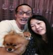美美丽丽和阿公阿婆的合影
